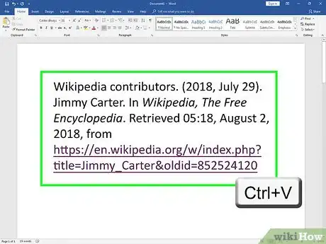 Image titled Cite Wikipedia Step 7