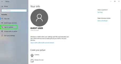 Image titled Windows 10 Sign in options.png