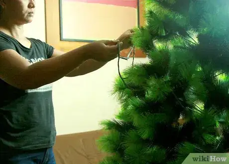 Image titled String Christmas Tree Lights Step 15