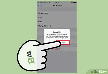 Image titled Log Out of Kik Step 5