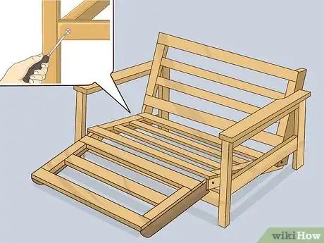 Image titled Put a Futon Together Step 13