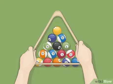 Image titled Rack in 8 Ball Step 10