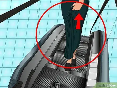 Image titled Get On and Off an Escalator Step 9