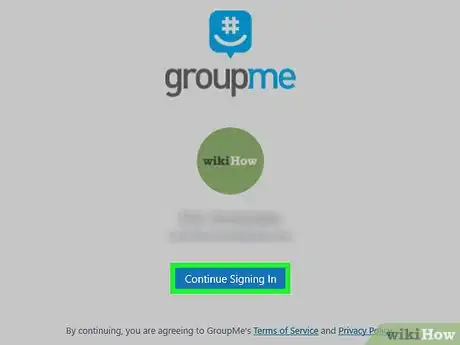 Image titled Log Into GroupMe on PC or Mac Step 18