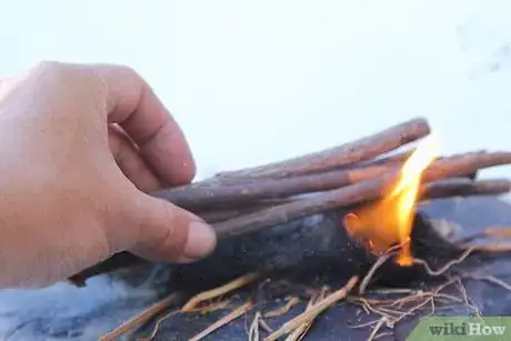 Image titled Make Fire Without Matches or a Lighter Step 9