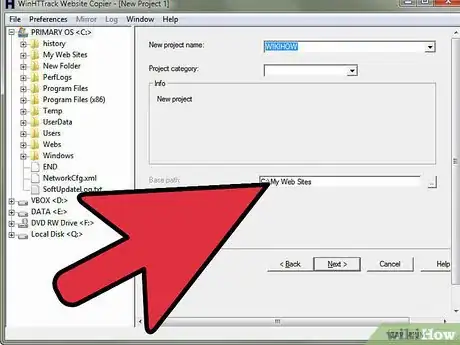 Image titled Use HTTrack Step 3