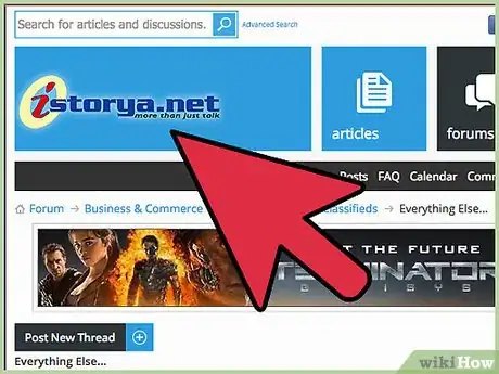 Image titled Post a Thread on a Forum Step 1
