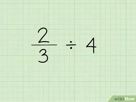 Image titled Divide Fractions by a Whole Number Step 1