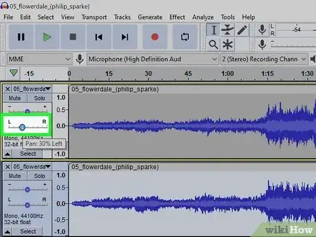 Image titled Change a Mono Track Into Stereo Track Using Audacity Step 2