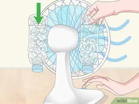 Image titled Make an Easy Homemade Air Conditioner from a Fan and Water Bottles Step 8