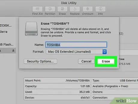 Image titled Format USB on Mac Step 9