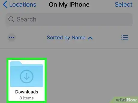 Image titled View Downloads on an iPhone Step 4