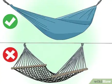 Image titled Sleep in a Hammock Step 1