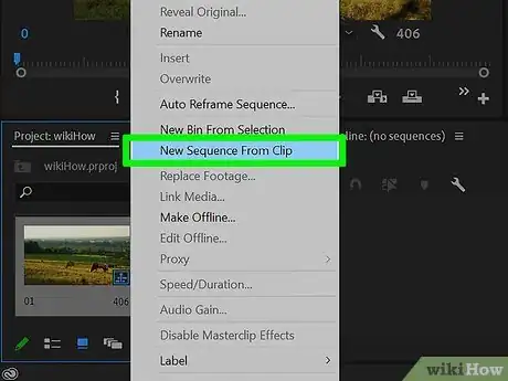 Image titled Edit the Frame Size in Premiere Pro Step 2