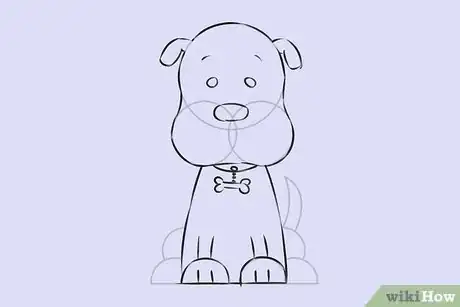 Image titled Draw a Cartoon Dog Step 7