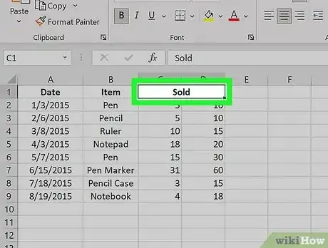 Image titled Unmerge Cells in Excel Step 2