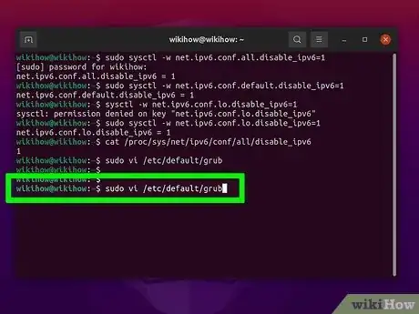 Image titled Disable Ipv6 on Linux Step 6