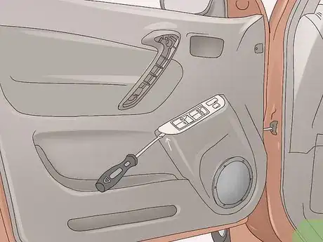 Image titled Remove a Door Panel from a Car Step 3