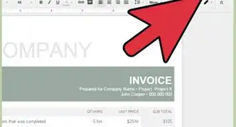 Make an Invoice in Google Docs