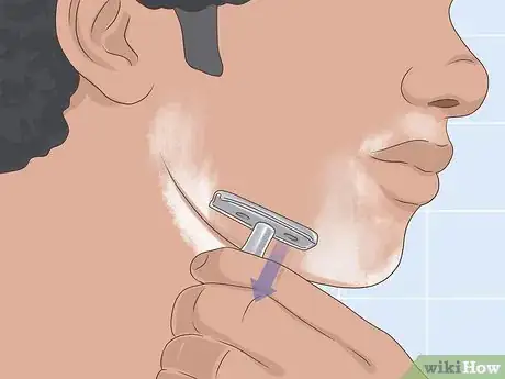 Image titled Shave Your Face Without Getting Bumps Step 7