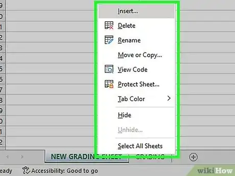 Image titled Add a New Tab in Excel Step 12