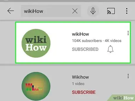 Image titled Search Channels in YouTube Step 16