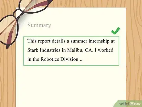 Image titled Write a Report After an Internship Step 6