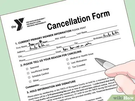 Image titled Cancel a YMCA Membership Step 3