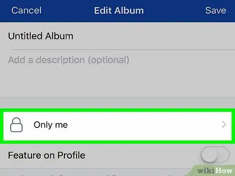 Image titled Make Photos Private on Facebook Step 38