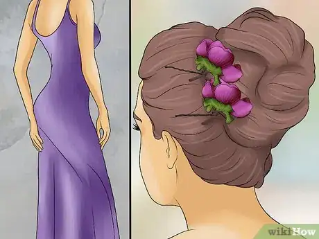 Image titled Securely Place a Flower in Your Hair Step 14