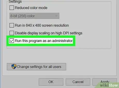 Image titled Always Run a Program As an Administrator on Windows Step 13