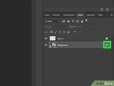 Image titled Unlock Layers in Photoshop Step 2