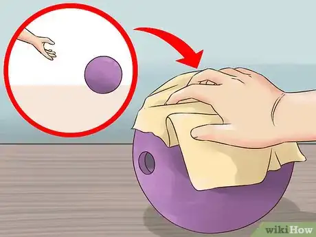 Image titled Clean a Bowling Ball Step 1