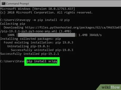 Image titled Install Scipy Step 6