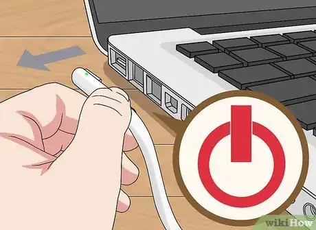 Image titled Clean a MagSafe Port Step 1