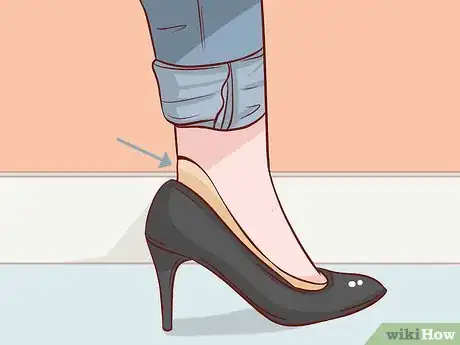 Image titled Keep Your Heel from Slipping Out of a Shoe Step 5