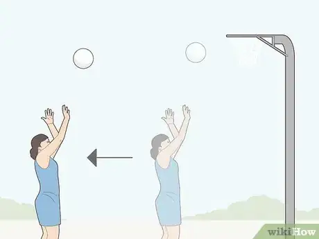 Image titled Shoot Accurately in Netball Step 9