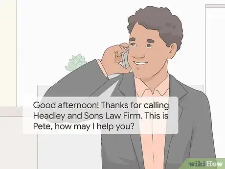 Image titled Greet People on the Phone Step 7