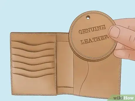 Image titled Identify Genuine Leather Step 1