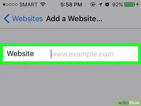 Image titled Block a Website in Safari Step 8