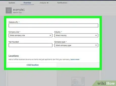 Image titled Create a Company Profile on LinkedIn Step 10