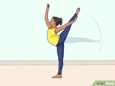 Image titled Do a Needle in Cheerleading Step 16