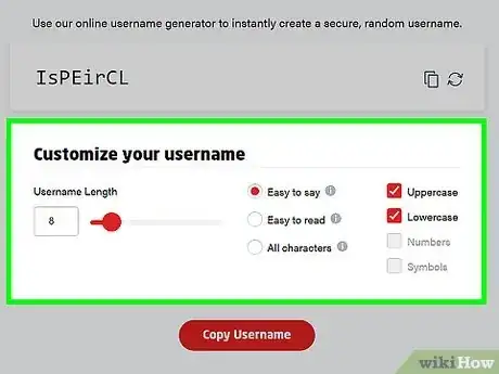 Image titled Create a Username Step 8