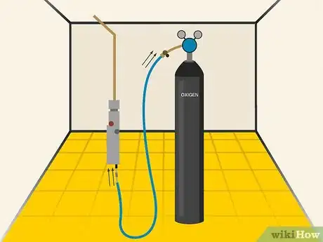 Image titled Set Up an Oxy Acetylene Torch Step 10