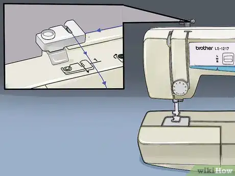 Image titled Thread a Brother Ls 1217 Sewing Machine Step 10