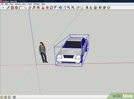 Image titled Copy and Create Arrays in SketchUp Step 4