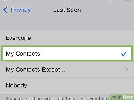 Image titled Change Who Can See Your Last Seen On WhatsApp Step 6