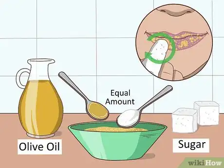 Image titled Exfoliate Lips Step 1