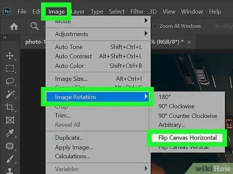 Image titled Flip an Image in Adobe Photoshop Step 2