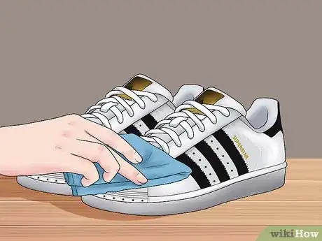 Image titled Keep White Adidas Superstar Shoes Clean Step 9